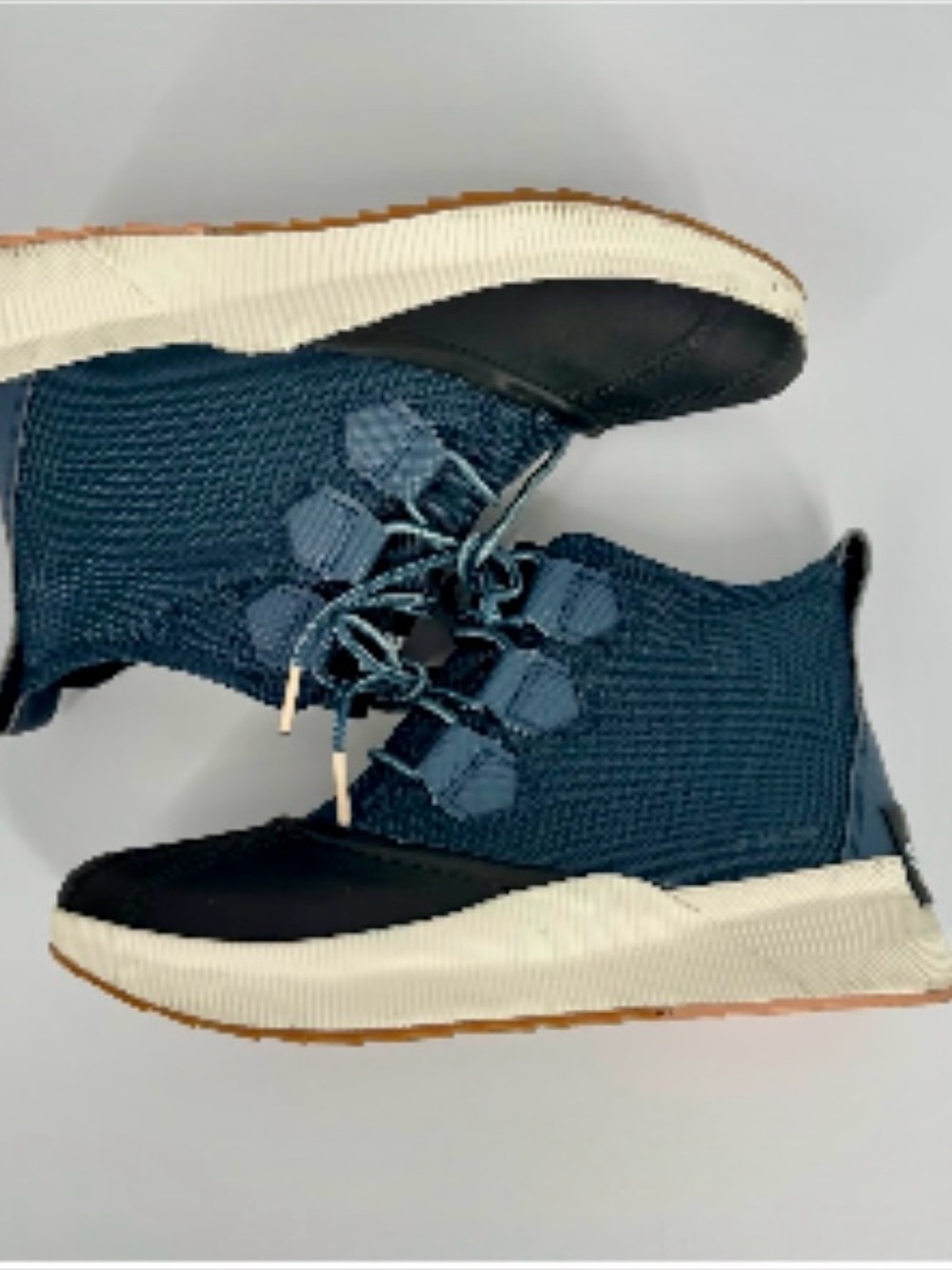 Sorel Blue and Black Out n About III Classic Waterproof Duck Chelsea Boot 10 - Picture 5 of 7